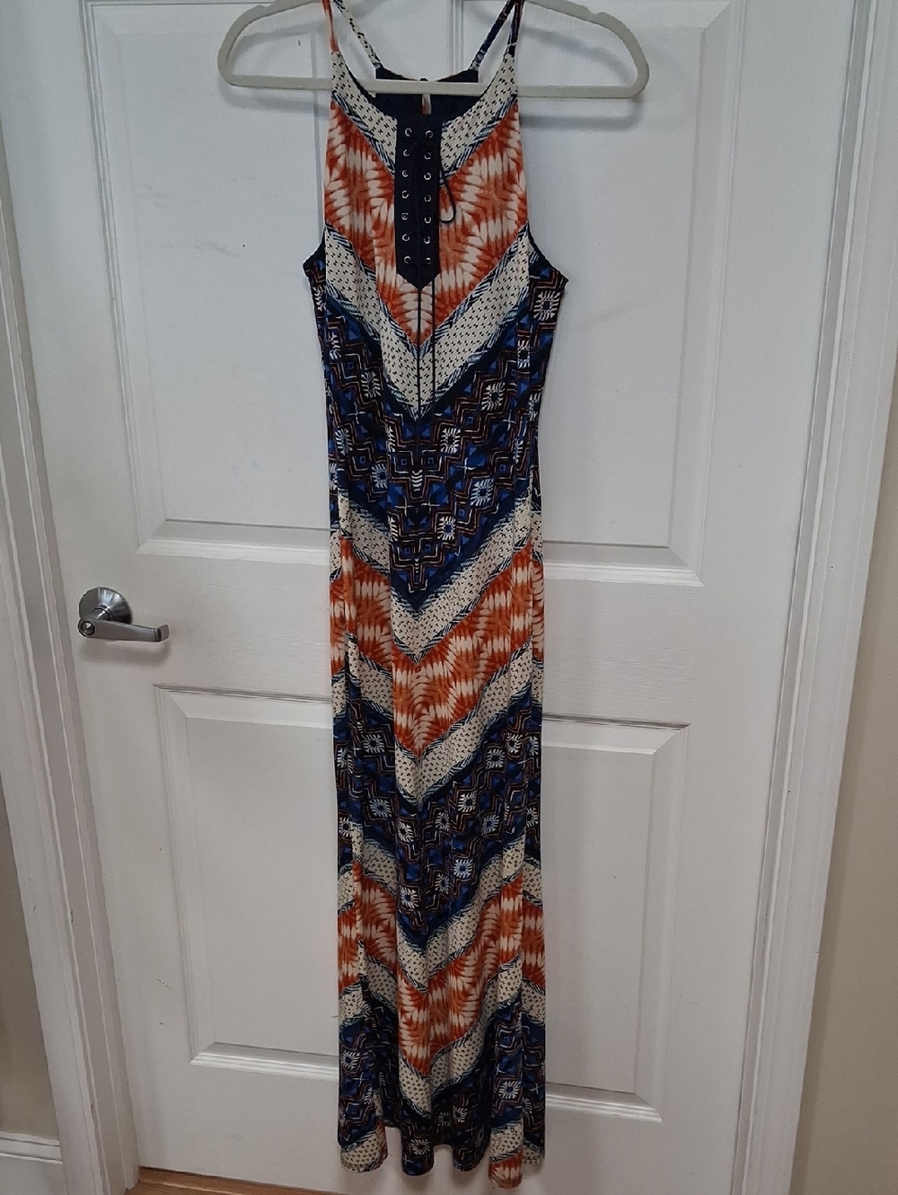 Fireworks Patriotic Maxi Dress